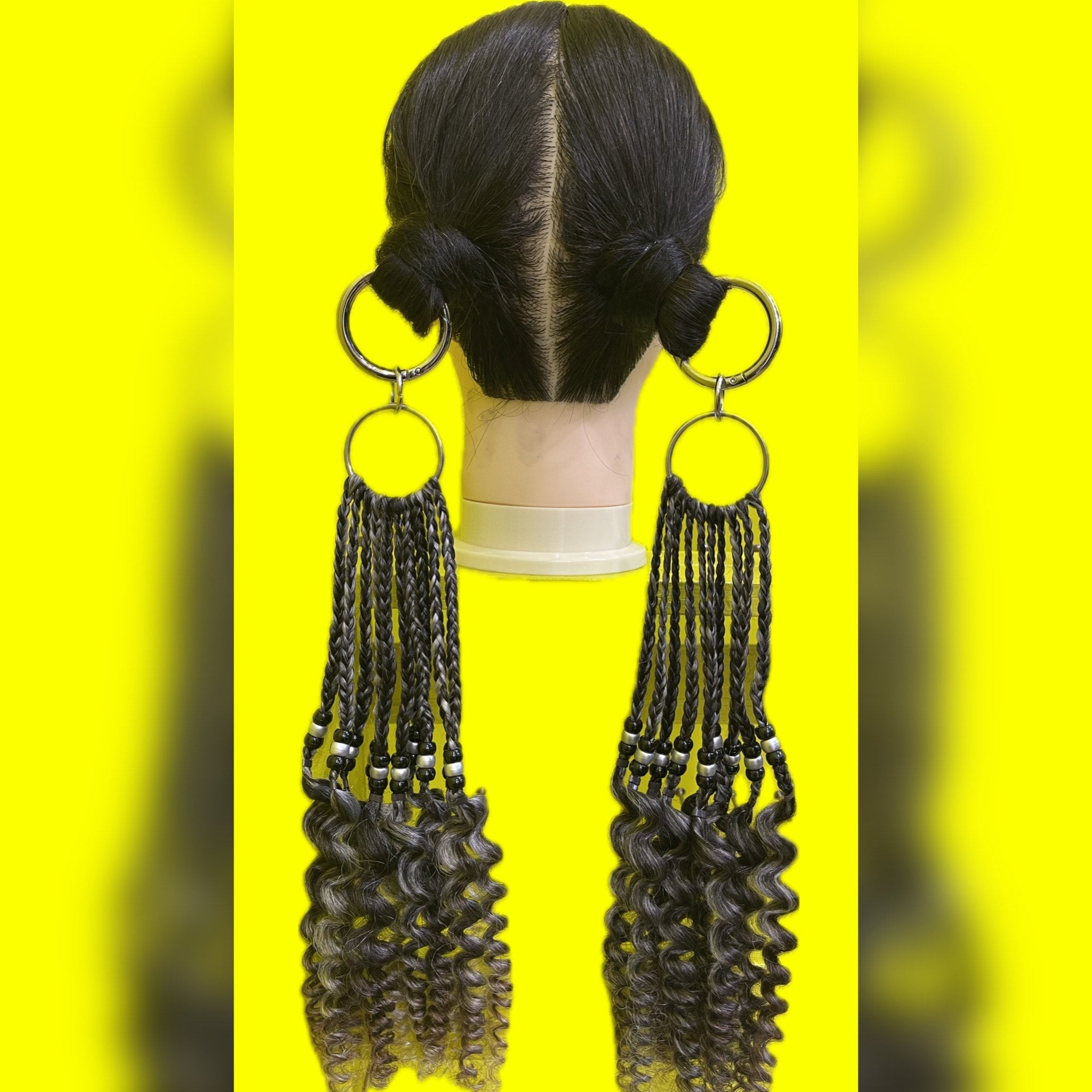 るーめろ様専用 ポニーテールリング リング付きエクステ Bランク